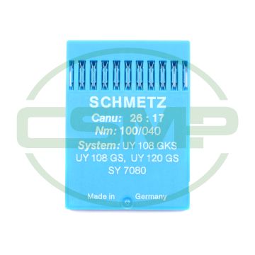 UY108 GKS SIZE 100 PACK OF 10 NEEDLES SCHMETZ DISCONTINUED