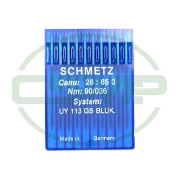 UY113GS BLUKOLD SIZE 90 PACK OF 10 NEEDLES SCHMETZ DISCONTINUED