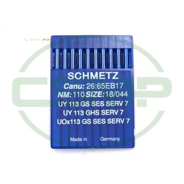 UY113GS SES SERV7 SIZE 110 PACK OF 10 NEEDLES DISCONTINUED