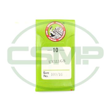UY113GS SIZE 100 PACK OF 10 NEEDLES ORGAN