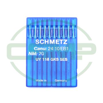 UY118 GKS SES SIZE 70 PACK OF 10 NEEDLES SCHMETZ