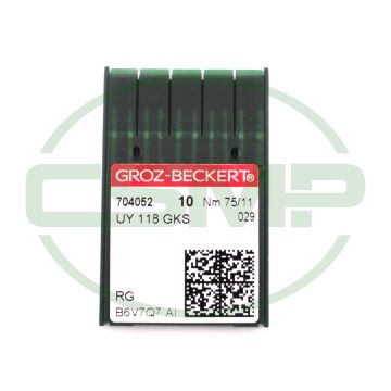 UY118 GKS SIZE 75 PACK OF 10 NEEDLES GROZ BECKERT UY118 GKS SIZE 75 PACK OF 10 NEEDLES GROZ BECKERT
