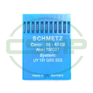 UY121GBSSES SIZE 70 PACK OF 10 NEEDLES SCHMETZ DISCONTINUED