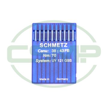 UY121GBS SIZE 70 PACK OF 10 NEEDLES