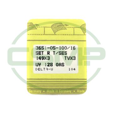 UY128GAS SES SIZE 100 PACK OF 10 NEEDLES SINGER DISCONTINUED