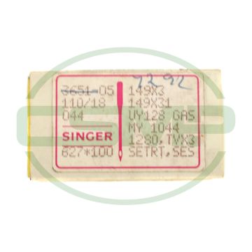 UY128GAS SIZE 110 PACK OF 10 NEEDLES SINGER DISCONTINUED
