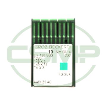 UY128GBS SIZE 90 PACK OF 10 NEEDLES GROZ BECKERT