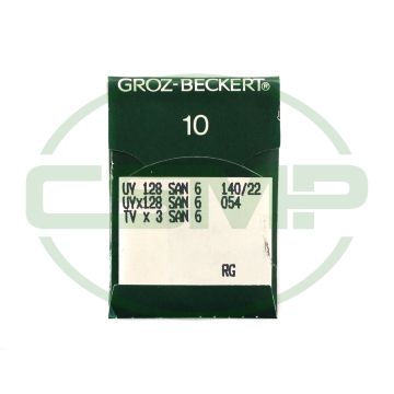 UY128SAN6 SIZE 140 GROZ BECKERT PACK OF 10 NEEDLES DISCONTINUED