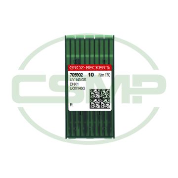 UY143GS SIZE 170 PACK OF 10 NEEDLES GROZ BECKERT UY143GS SIZE 170 PACK OF 10 NEEDLES GROZ BECKERT
