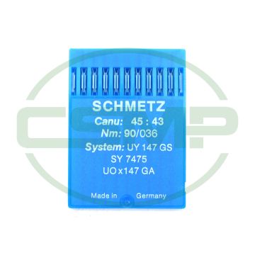 UY147GS SIZE 90 PACK OF 10 NEEDLES SCHMETZ DISCONTINUED UY147GS SIZE 90 PACK OF 10 NEEDLES SCHMETZ DISCONTINUED