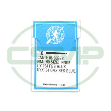 UY154 GAS BLUKOLD SIZE 90 PACK OF 10 NEEDLES SCHMETZ DISCONTINUED UY154 GAS BLUKOLD SIZE 90 PACK OF 10 NEEDLES SCHMETZ DISCONTINUED