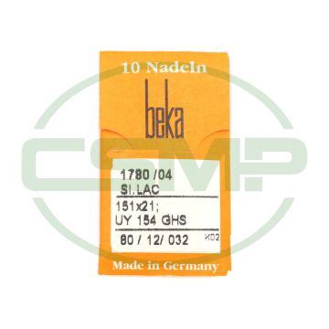 UY154GAS SIZE 80 PACK OF 10 NEEDLES BEKA DISCONTINUED