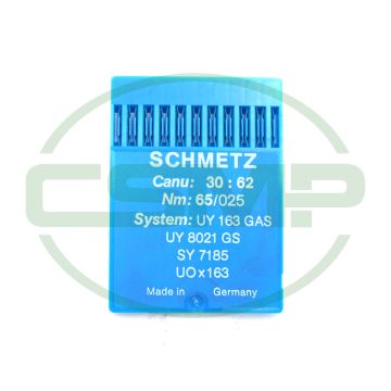 UY163 GAS SIZE 65 PACK OF 10 NEEDLES SCHMETZ