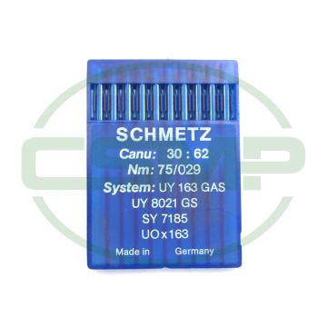 UY163 GAS SIZE 75 PACK OF 10 NEEDLES SCHMETZ DISCONTINUED