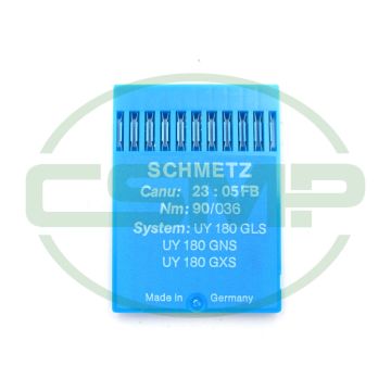UY180 GLS SIZE 90 PACK OF 10 NEEDLES SCHMETZ DISCONTINUED