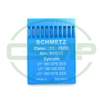 UY180GS SES SIZE 80 PACK OF 10 NEEDLES DISCONTINUED