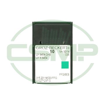 UY8454GAS SES SIZE 90 PACK OF 10 NEEDLES GROZ BECKERT