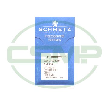 UY9844GA SIZE 250 PACK OF 10 NEEDLES SCHMETZ