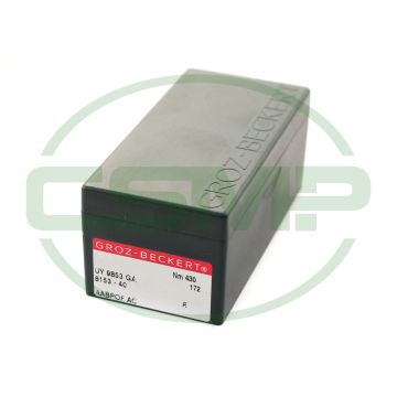 UY9853GA SIZE 430 GROZ BECKERT PACK OF 10 NEEDLES