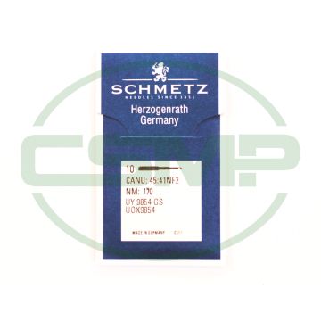 UY9854GS SIZE 170 PACK OF 10 NEEDLES SCHMETZ DISCONTINUED