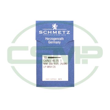 UY9858GS SIZE 200 PACK OF 10 NEEDLES SCHMETZ