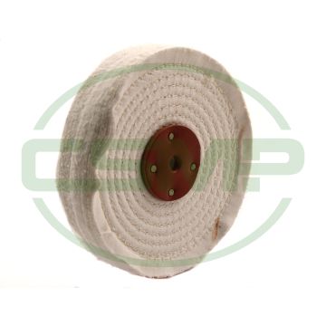 0220675 6" x 1" BUFFING MOP STITCHED