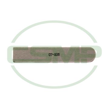 07-206 DVK-1702 LOWER KNIFE KANSAI SPECIAL
