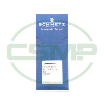 1000 SIZE 250 PACK OF 10 NEEDLES SCHMETZ