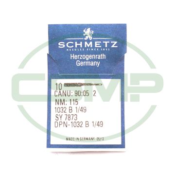 1032B1/49 = SIZE 115 PACK OF 10 NEEDLES SCHMETZ