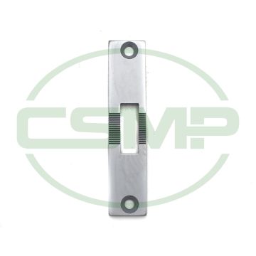 107-01704 = SA8013001 NEEDLE PLATE JUKI LU-1509N GENUINE 107-01704 = SA8013001 NEEDLE PLATE JUKI LU-1509N GENUINE