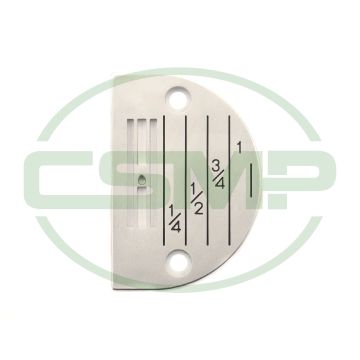 111859001 = E18 NEEDLE PLATE GENUINE BROTHER S-7000DD