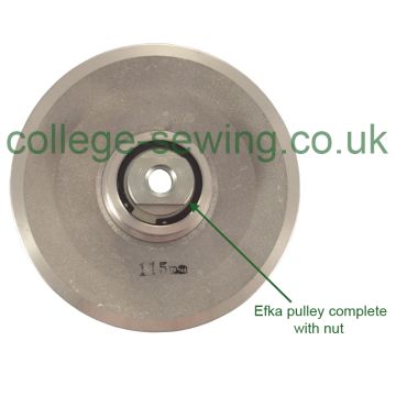 115MM PULLEY EFKA TAPERED WITH NUT