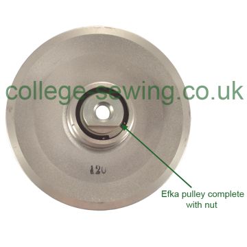 120MM PULLEY EFKA TAPERED WITH NUT