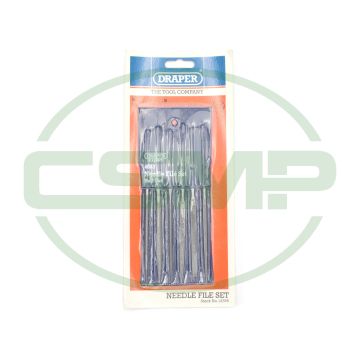 12356 SET OF SIX NEEDLE FILES IN WALLET - CLEARANCE ITEM