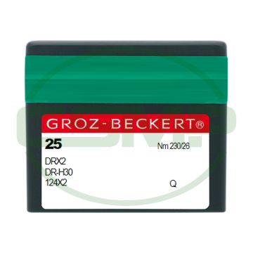 124X2 SIZE 230 PACK OF 10 NEEDLES GROZ BECKERT