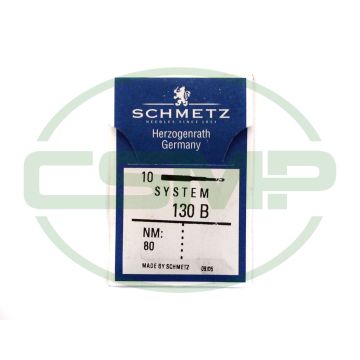 130B SIZE 80 PACK OF 10 NEEDLES SCHMETZ DISCONTINUED