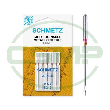 SCHMETZ METALLIC SIZE 80 PACK OF 5 CARDED