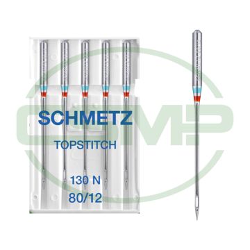 SCHMETZ TOPSTITCH SIZE 80 PACK OF 5 NEEDLES