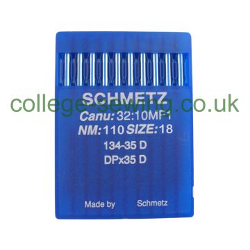 134-35D SIZE 110 PACK OF 10 NEEDLES SCHMETZ