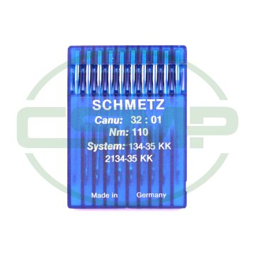 134-35KK SIZE 110 PACK OF 10 NEEDLES SCHMETZ DISCONTINUED