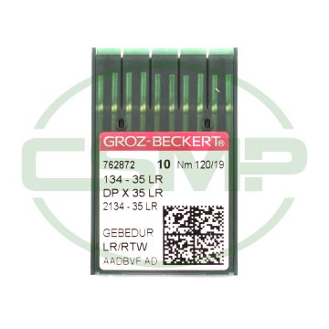 134-35LR GEBEDUR SIZE 120 GB PACK OF 10 NEEDLES