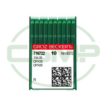 134-35R SIZE 80 PACK OF 10 NEEDLES GROZ BECKERT