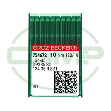 134-35SD1 SIZE 120 PACK OF 10 NEEDLES GROZ BECKERT