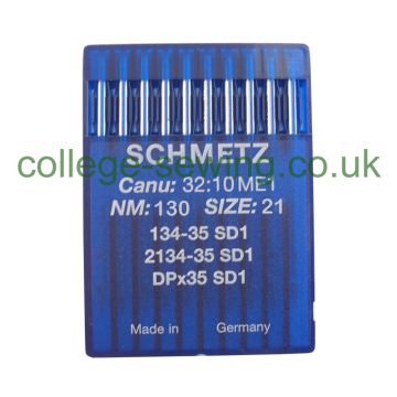 134-35SD1 SIZE 130 PACK OF 10 NEEDLES SCHMETZ