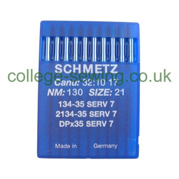 134-35 SERV 7 SIZE 130 PACK OF 10 NEEDLES SCHMETZ