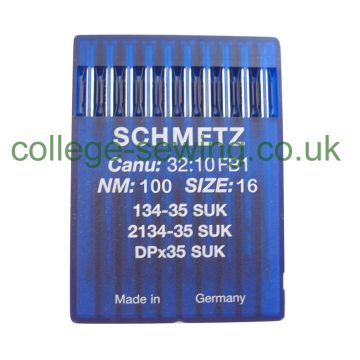 134-35 SUK SIZE 100 PACK OF 10 NEEDLES SCHMETZ