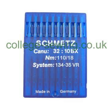 134-35VR SIZE 110 PACK OF 10 NEEDLES SCHMETZ