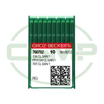 134CL SAN1 SIZE 80 GROZ BECKERT PACK OF 10 NEEDLES DISCONTINUED