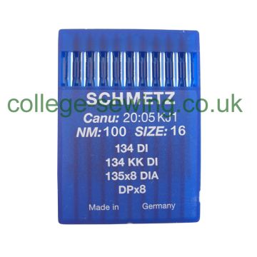 134DI SIZE 100 PACK OF 10 NEEDLES SCHMETZ