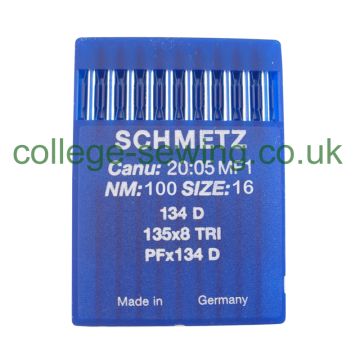 134D SIZE 100 PACK OF 10 NEEDLES SCHMETZ